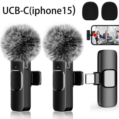 2 - Pack Omnidirectional Lavalier Mic: No Bluetooth, Multi - Device for Phone/Tablet